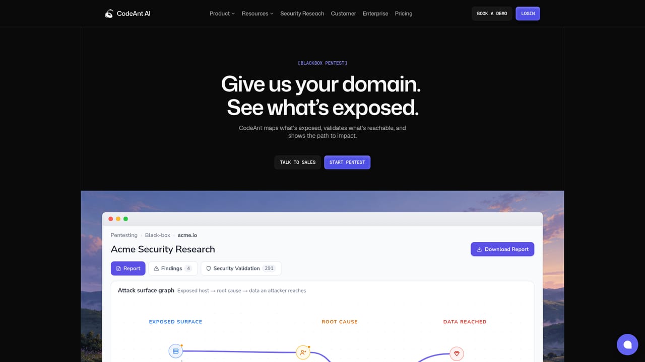 CodeAnt AI — Pick your testing mode