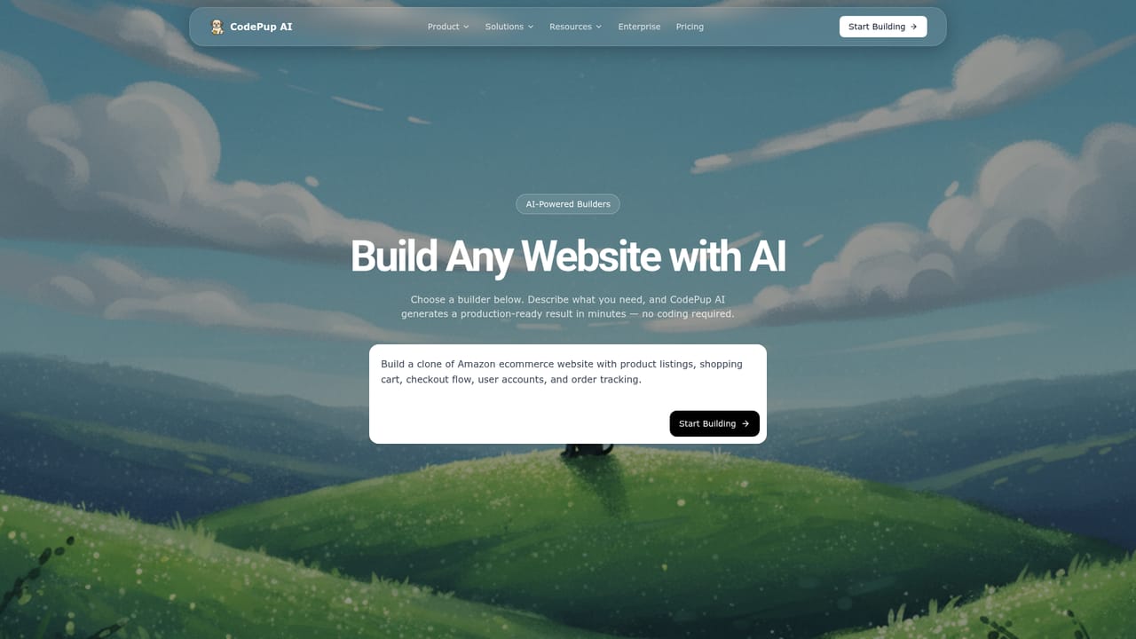 CodePup AI — Pick the builder that matches your project
