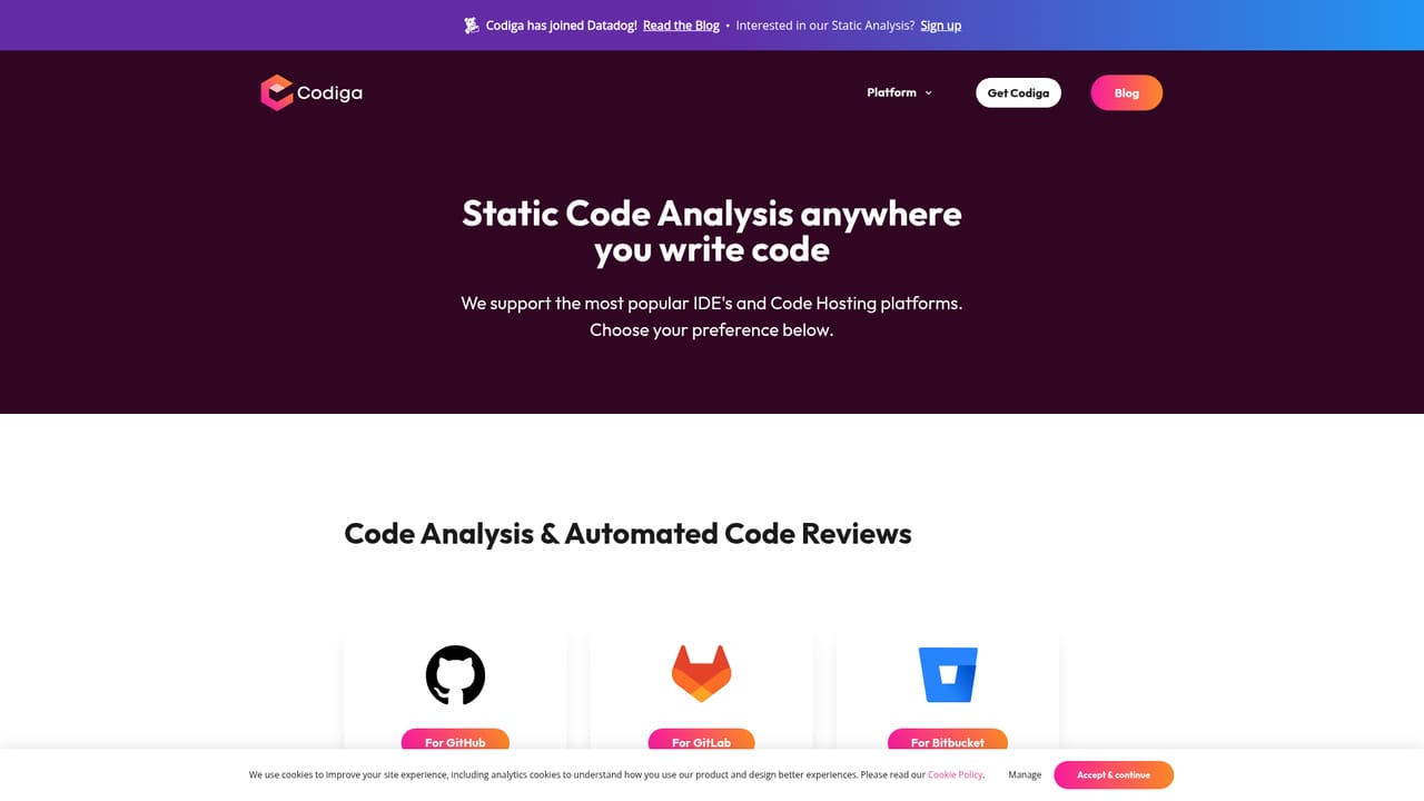 Codiga — Install the plugin for your editor