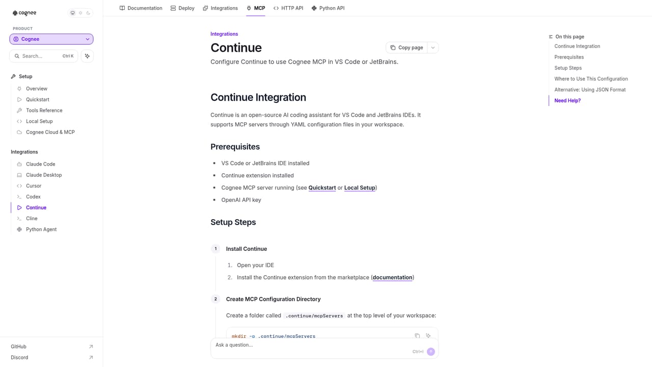 Cognee — Add a client you actually use
