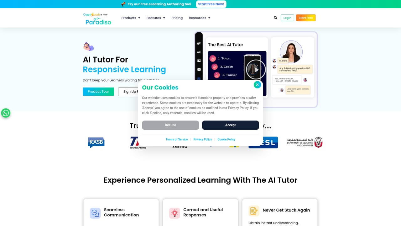 CogniSpark — Enable the AI Tutor on the finished course