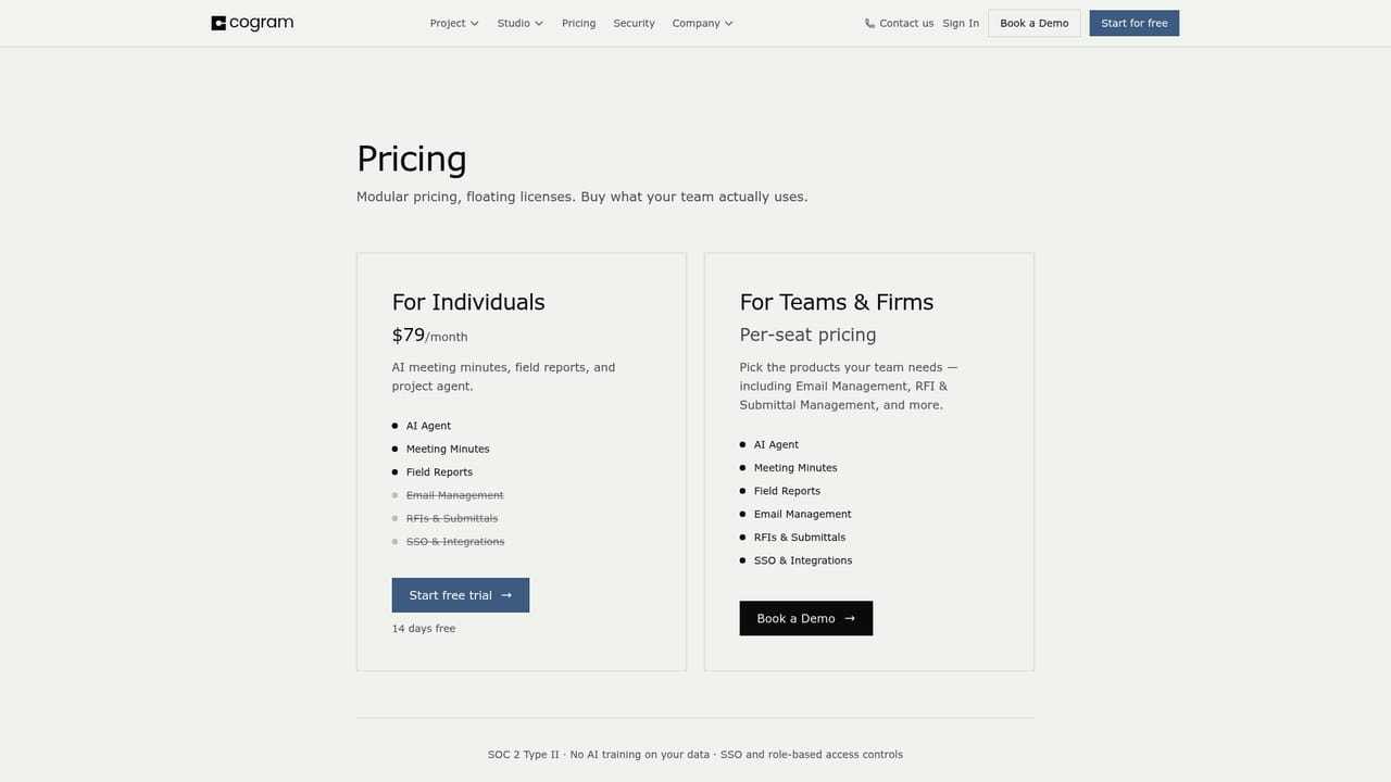 Cogram — Start the self-serve trial
