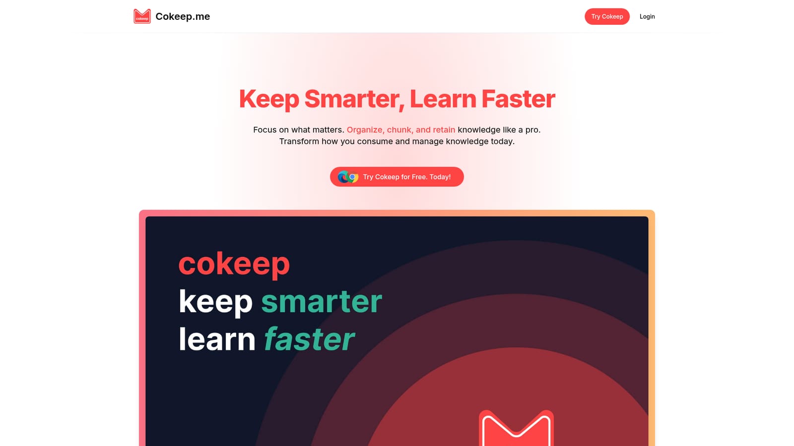 Cokeep — Install the Cokeep extension