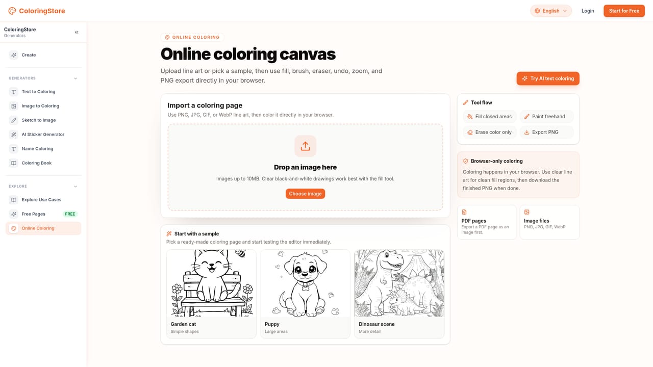 ColoringStore — Color it online