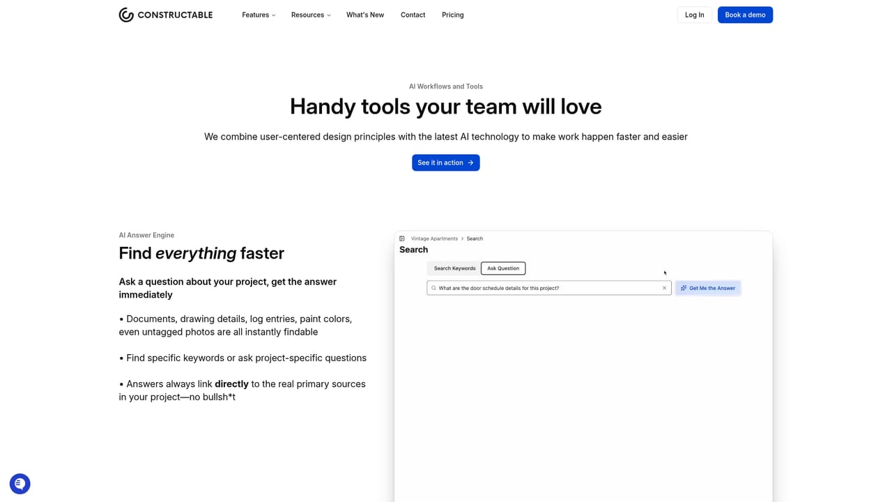 Constructable — Connect accounting and AI assistants