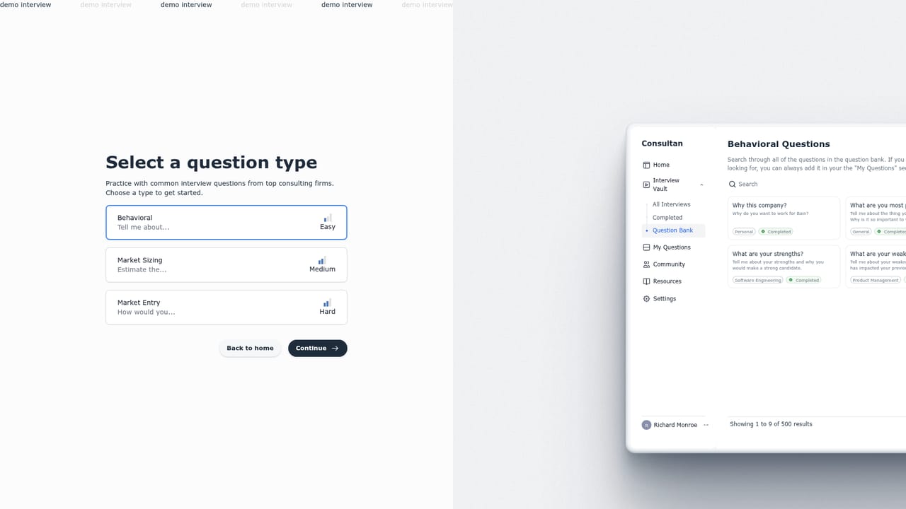 Consultan AI — Open the Consultan demo