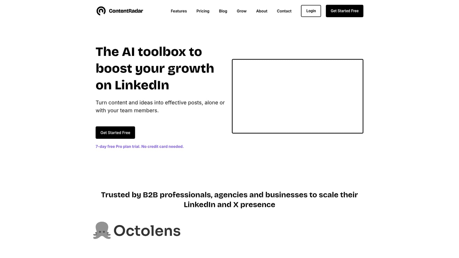 ContentRadar — Create a free account