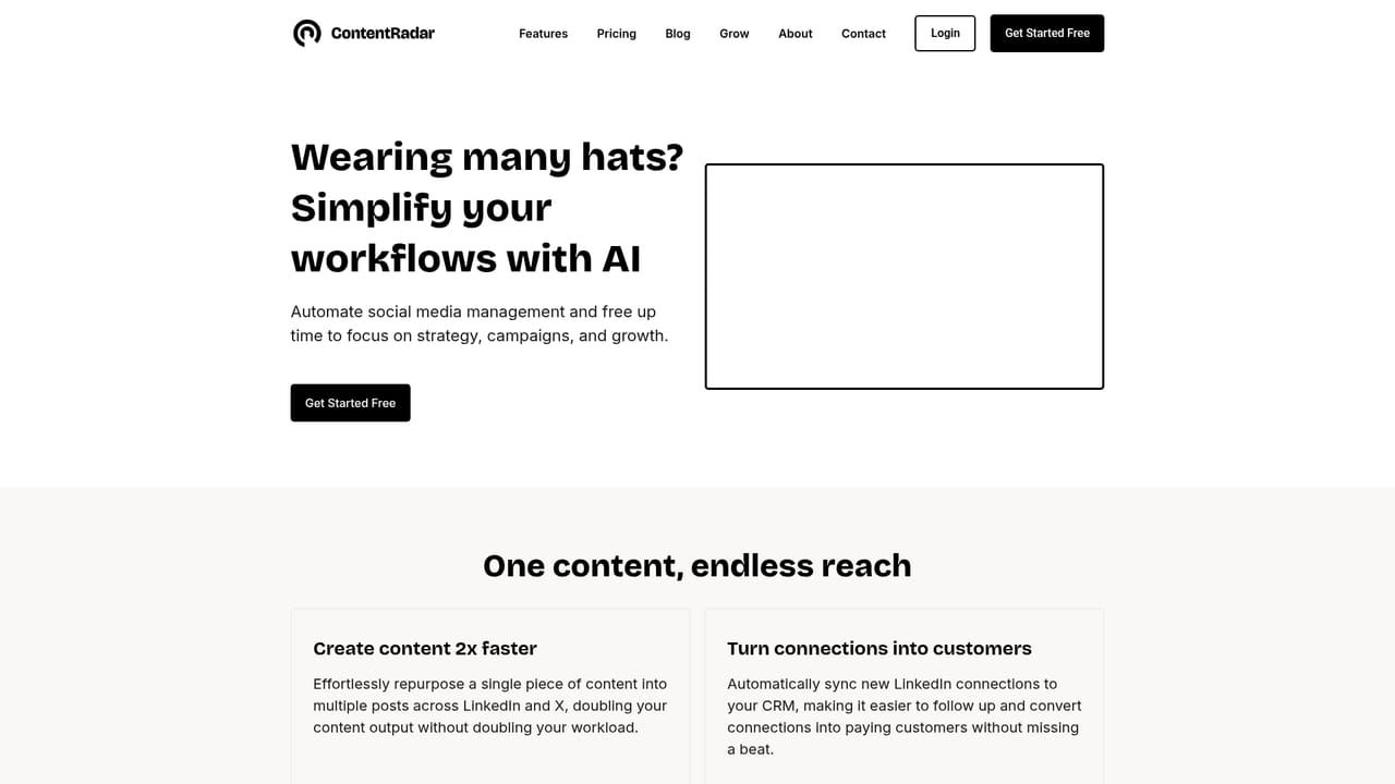 ContentRadar — Pick the workflow that matches your role