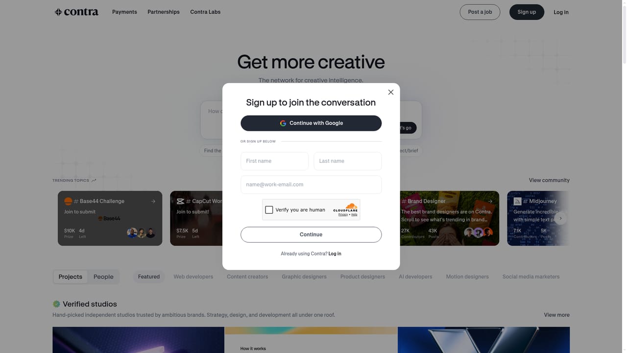 Contra — Create a Contra account
