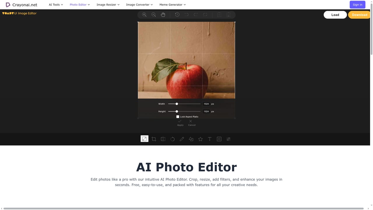 Crayon AI — Tidy up with the manual editor