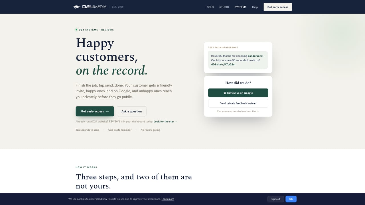D24 MEDIA — Explore SYSTEMS and REVIEWS