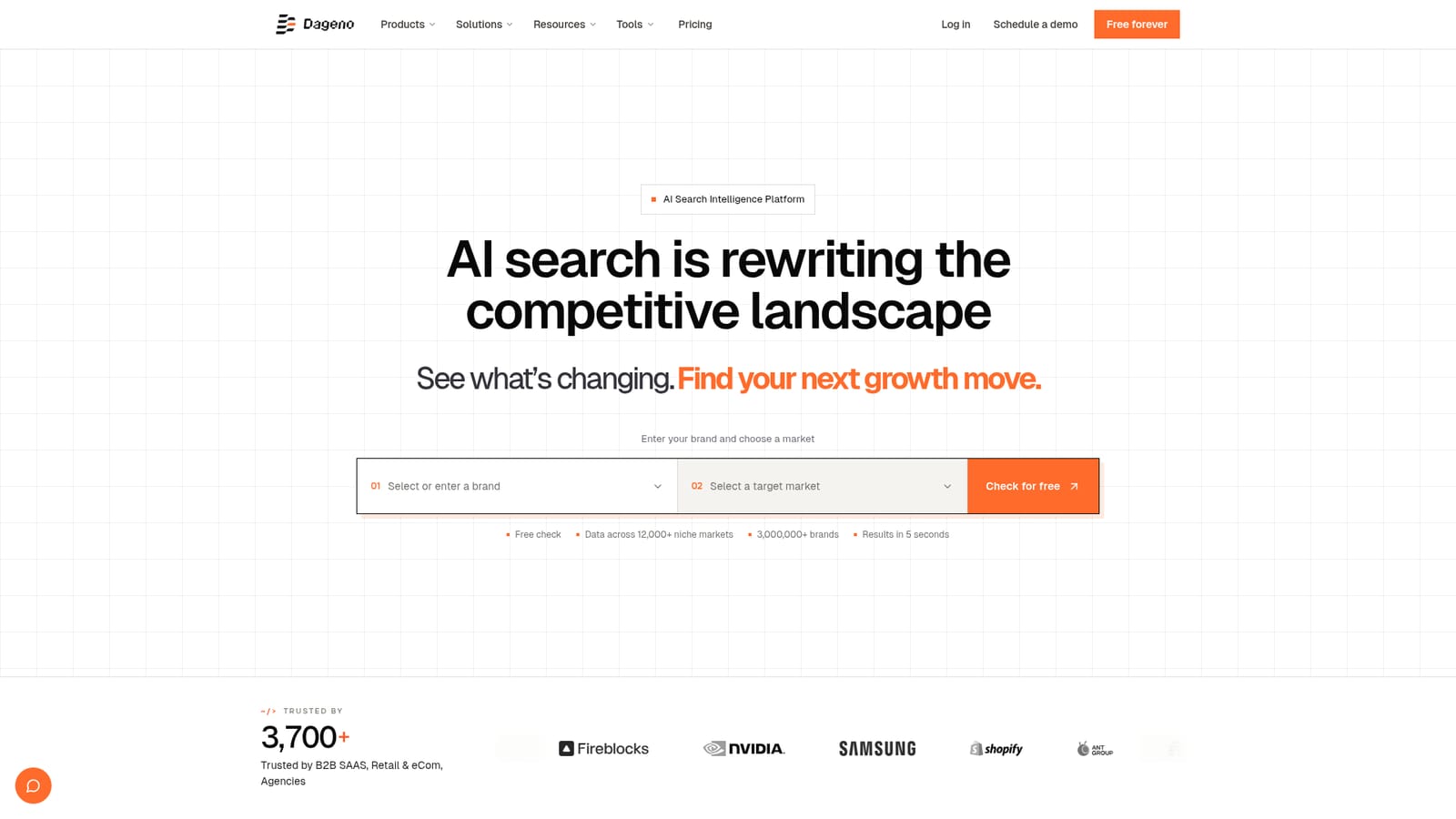 Dageno AI — Run a free brand check
