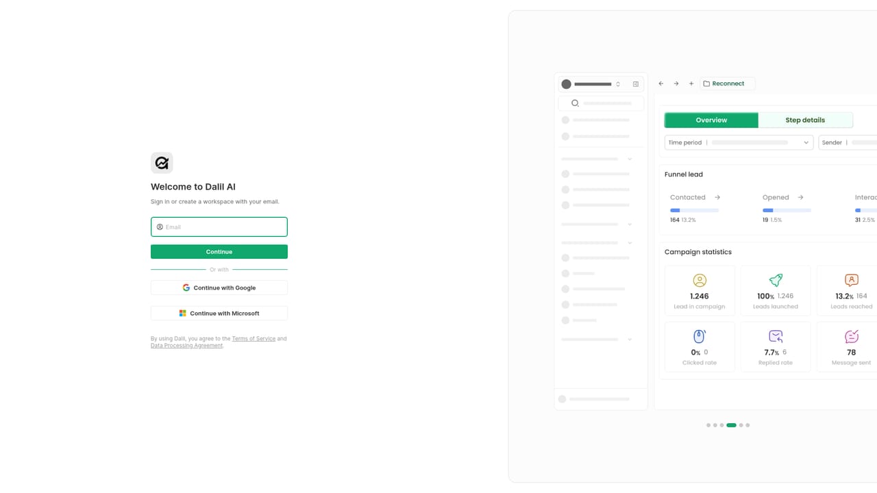 Dalil — Create your account