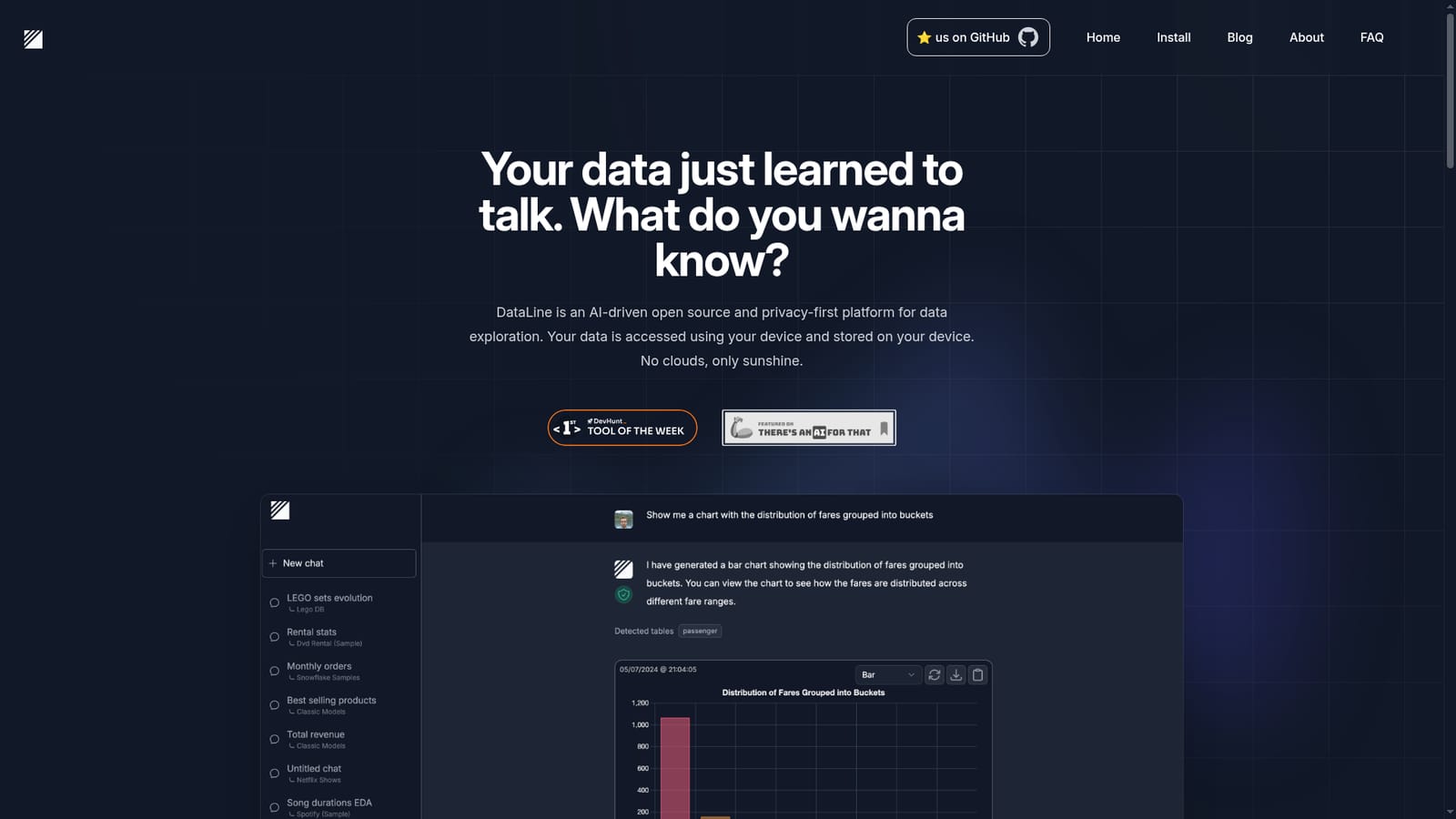 DataLine — Install DataLine on your machine