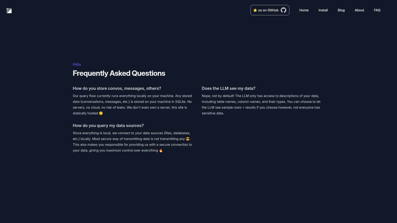 DataLine — Check the data security FAQ