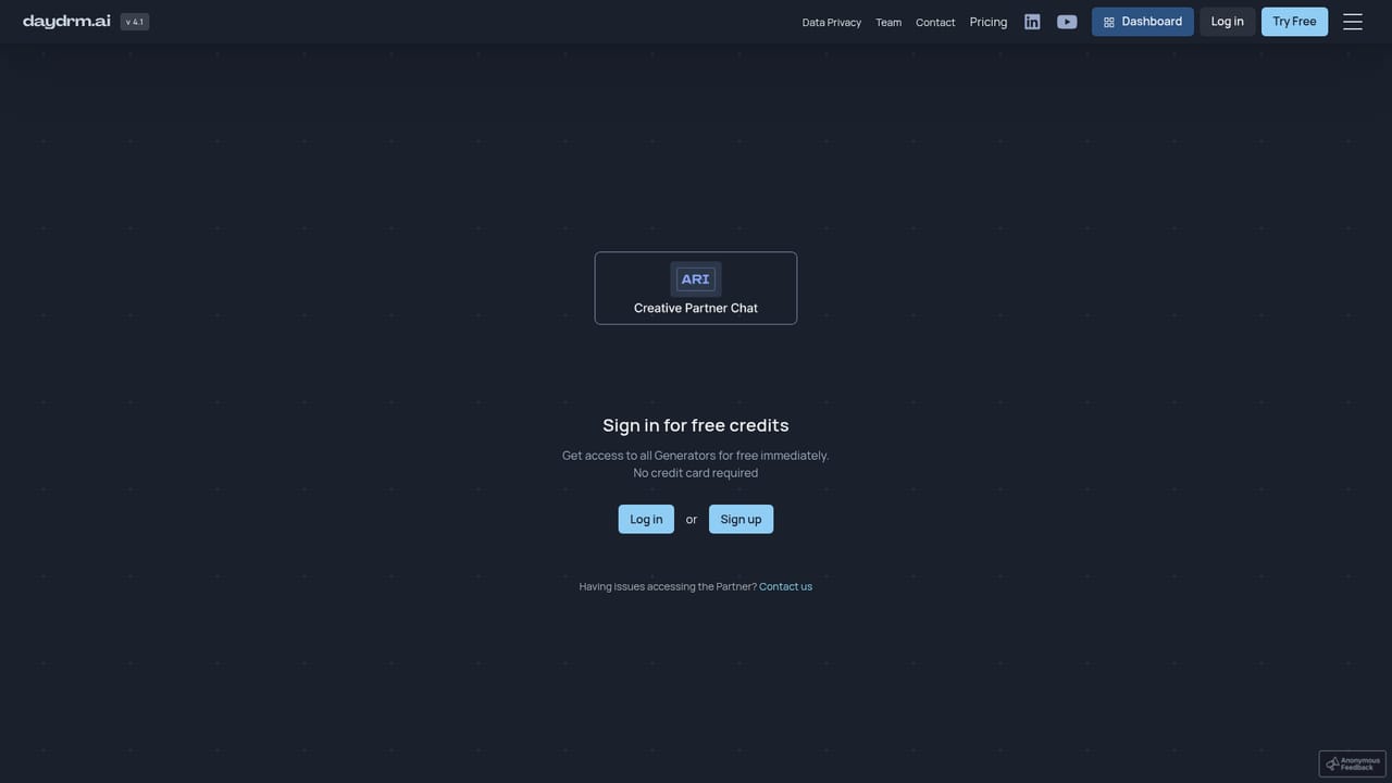 Daydrm.ai — Ask the chat partner for a second pass