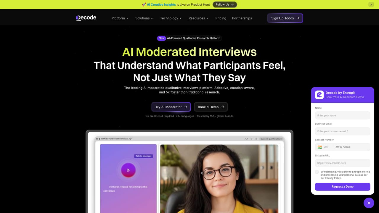 Decode — Define the study and recruit participants