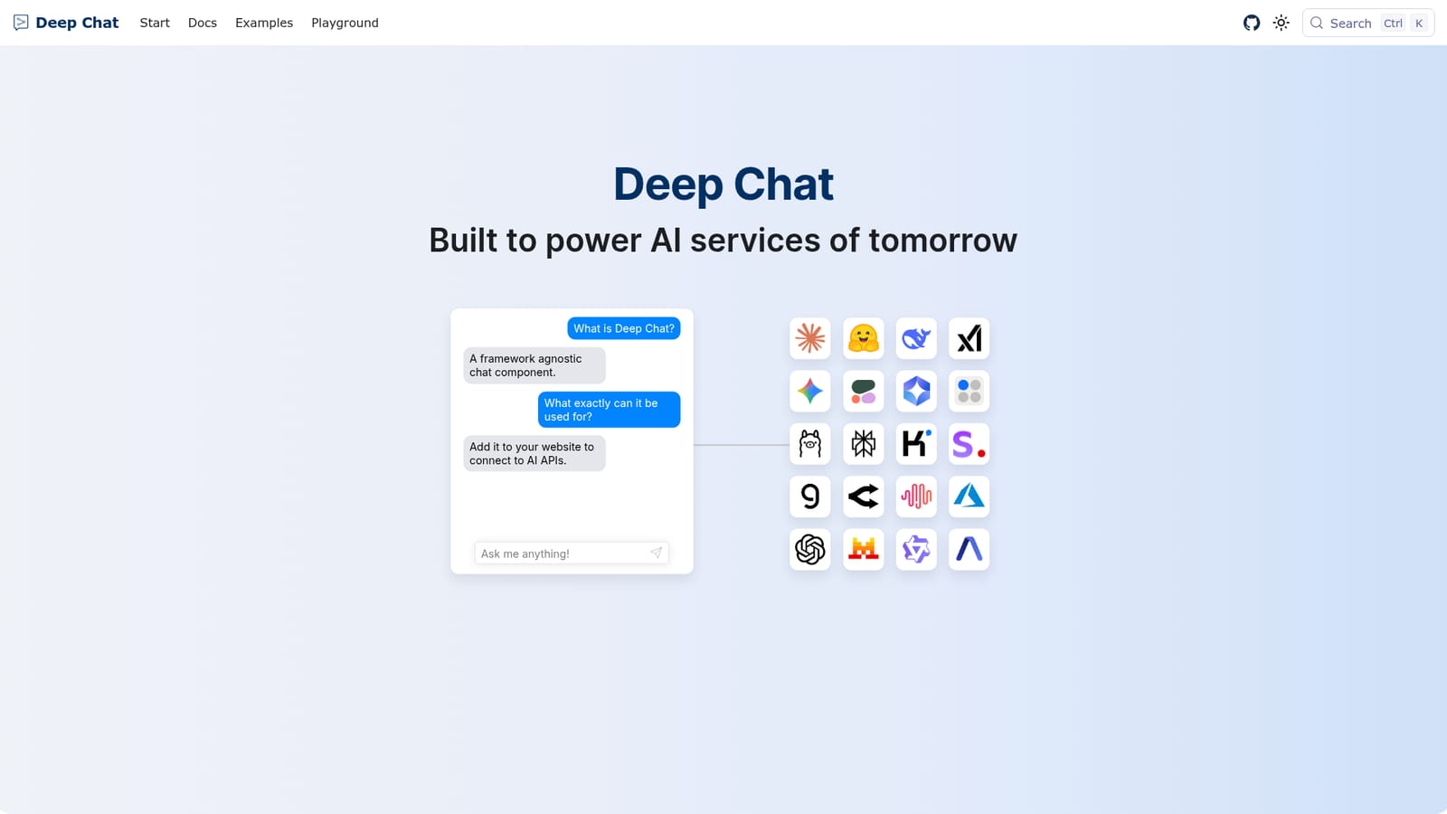 DeepChat — Read the installation docs