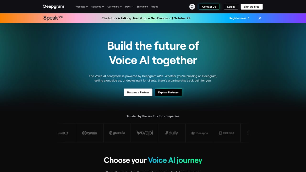 Deepgram — Pick your build path