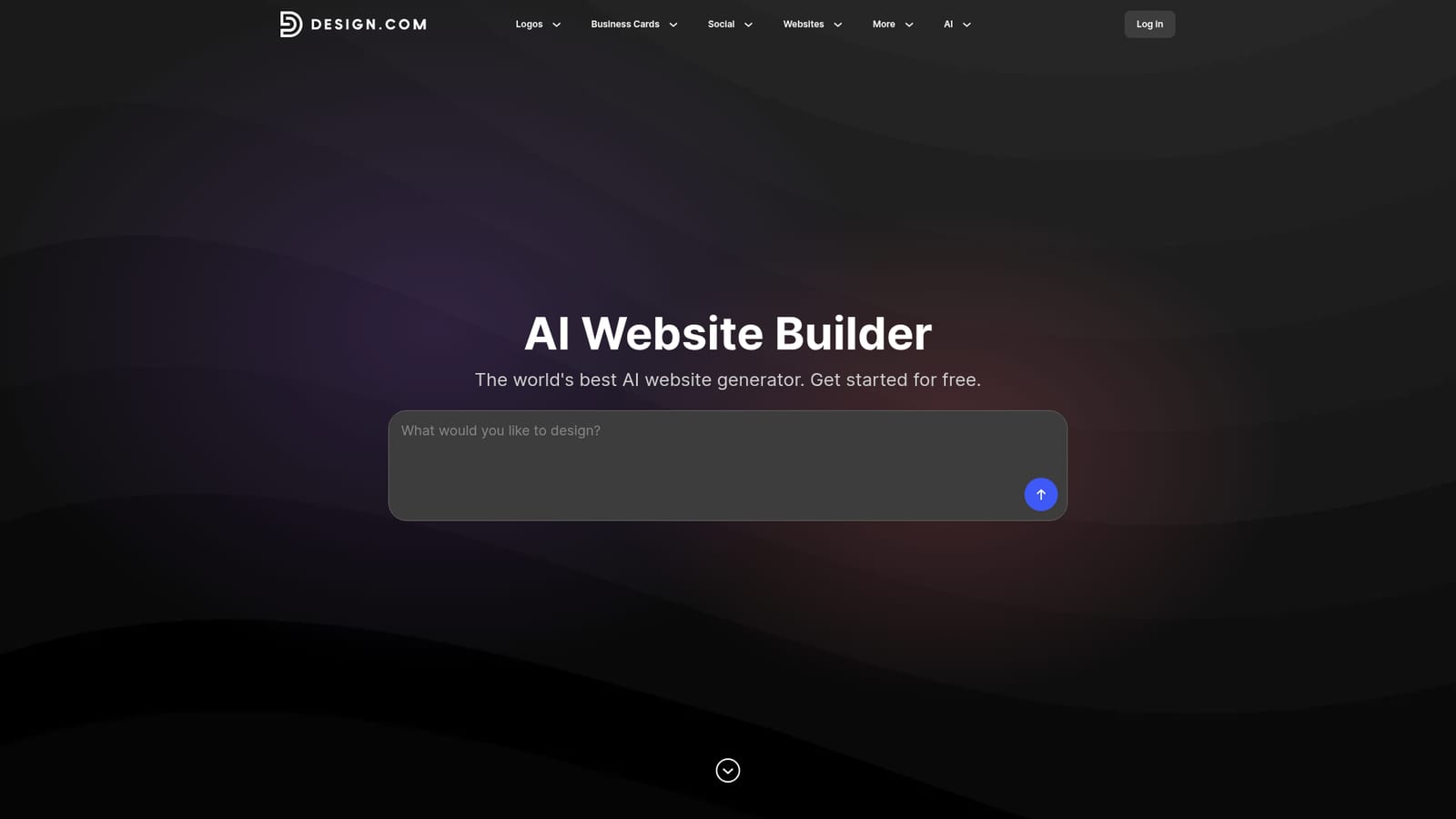 Design.com — Enter your business details
