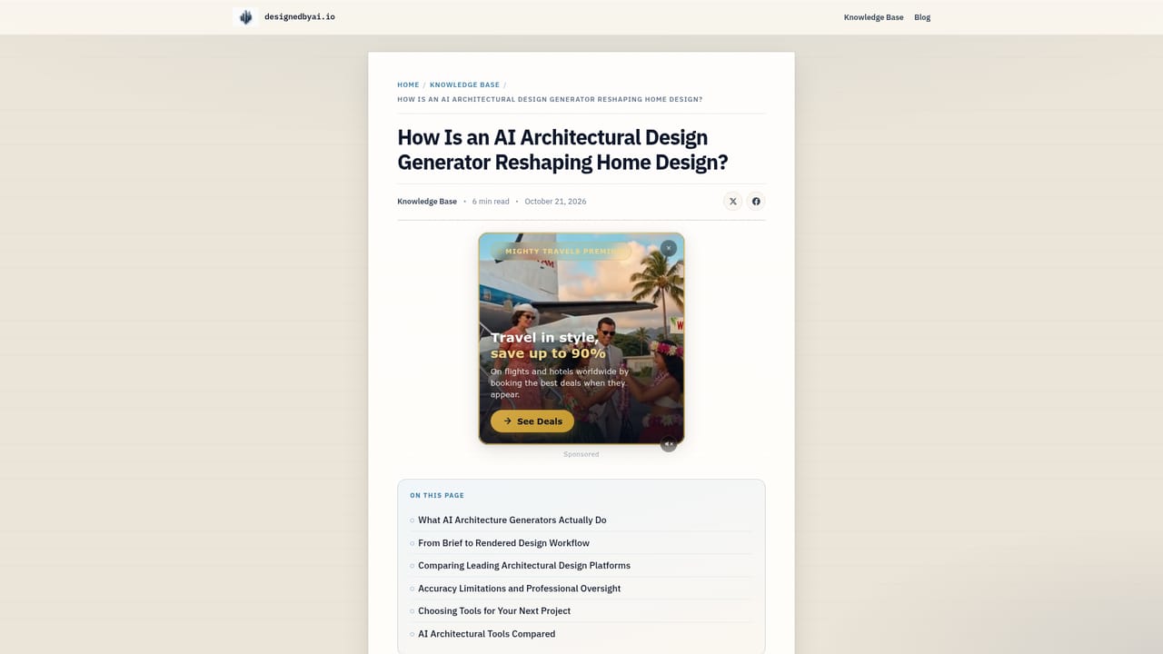 Designedbyai — Start with the knowledge base to frame your use case