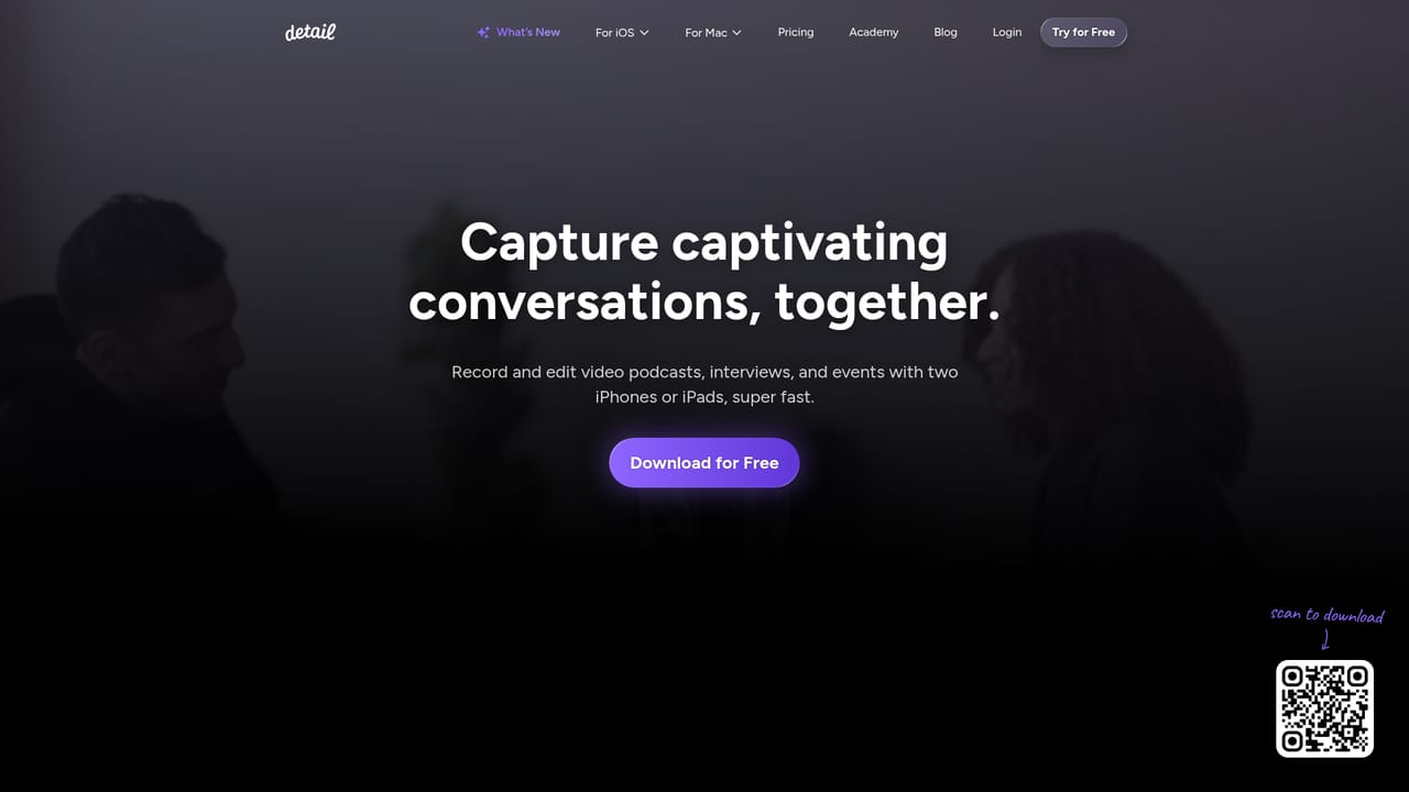 Detail.co — Invite a guest for a podcast session