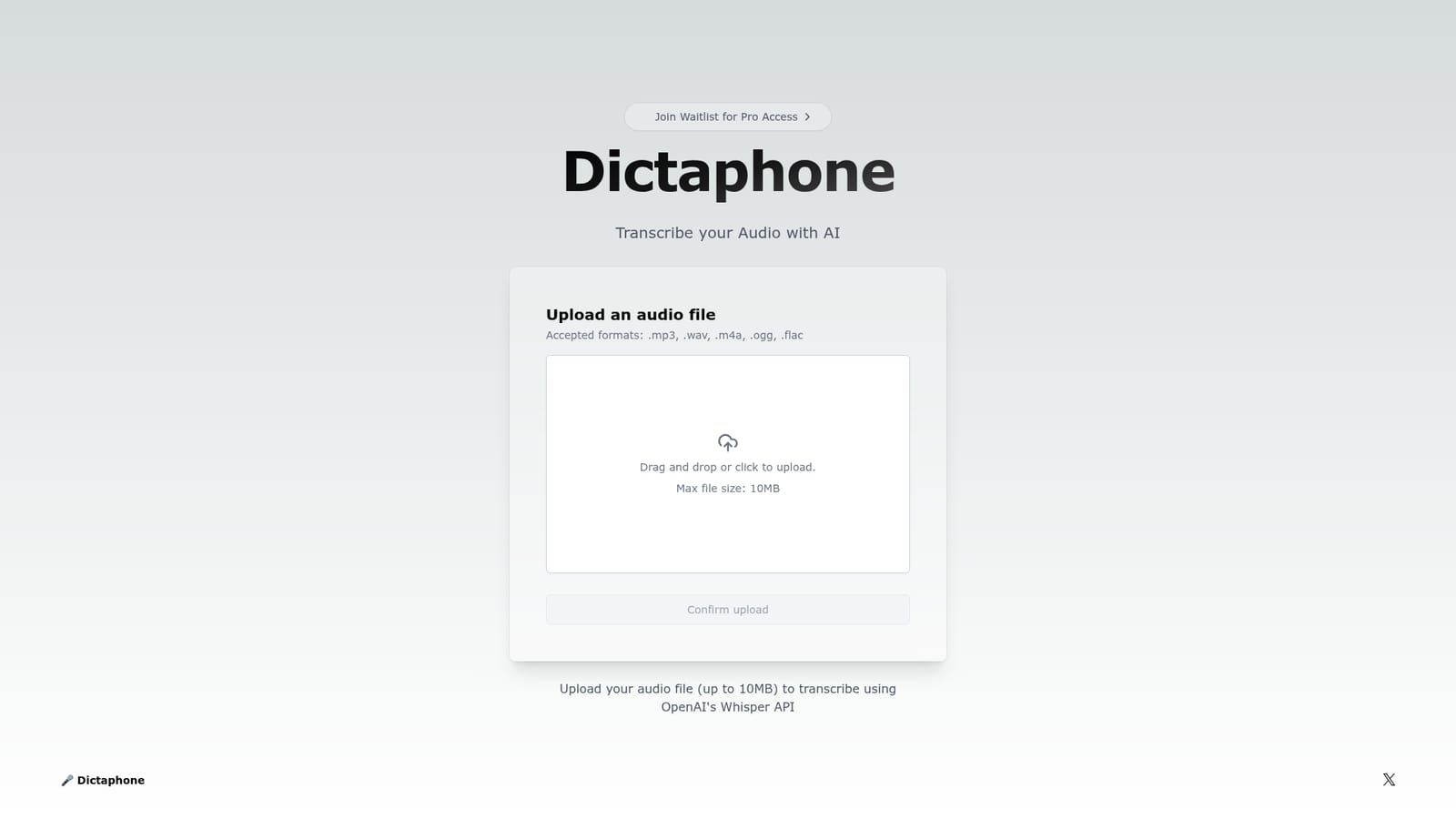 Dictaphone — Open Dictaphone in your browser