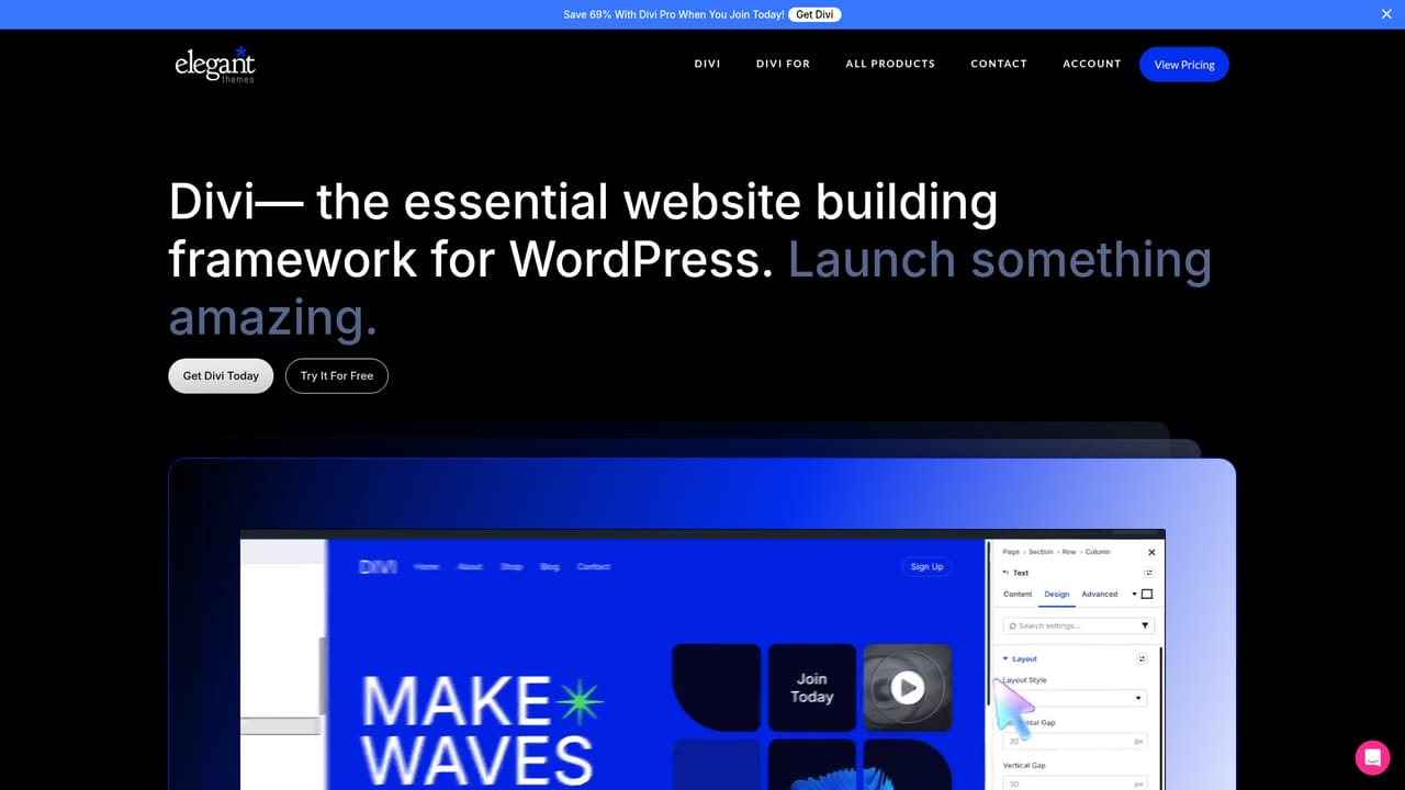 Divi AI — Install Divi on your WordPress site