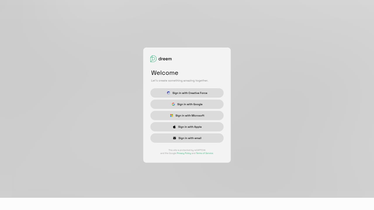 Dreem — Create your account