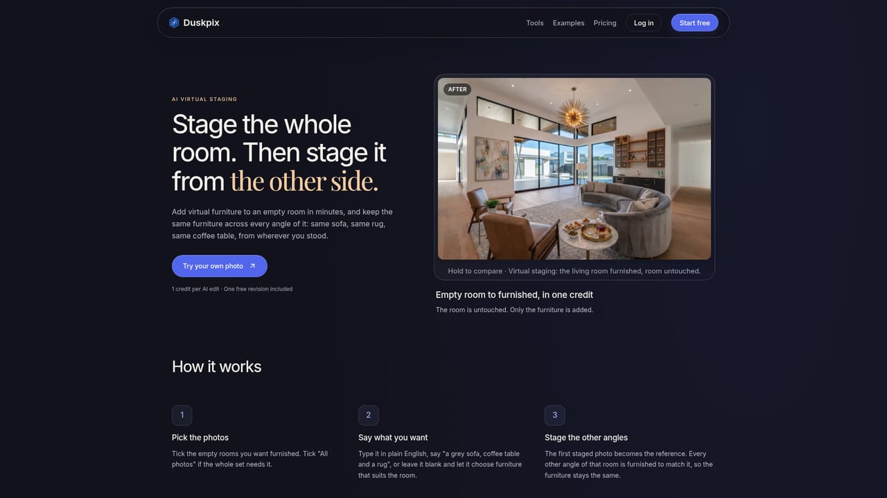 Duskpix — Declutter, stage or remove items