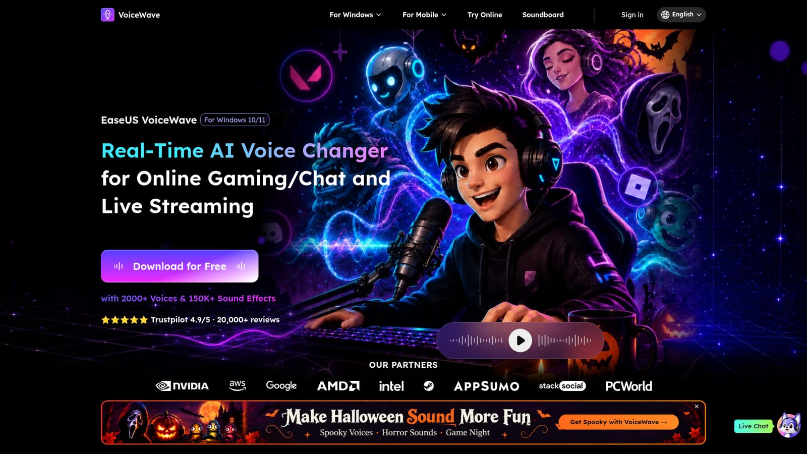 EaseUS Online Video Repair — Download and install VoiceWave