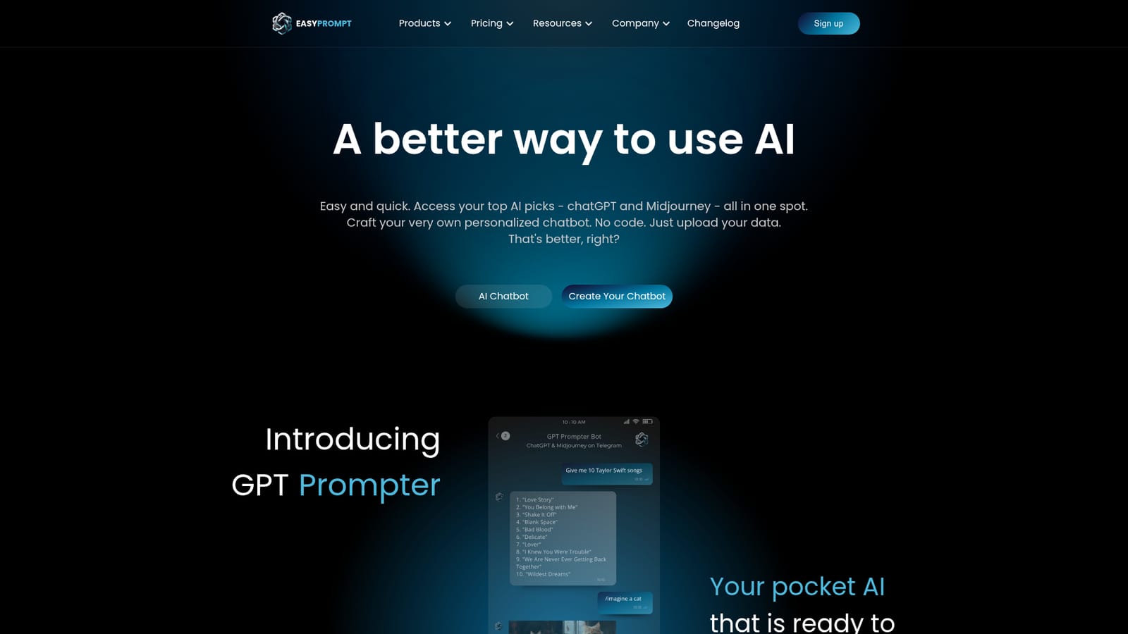 EasyPrompt — Open the GPT Prompter bot