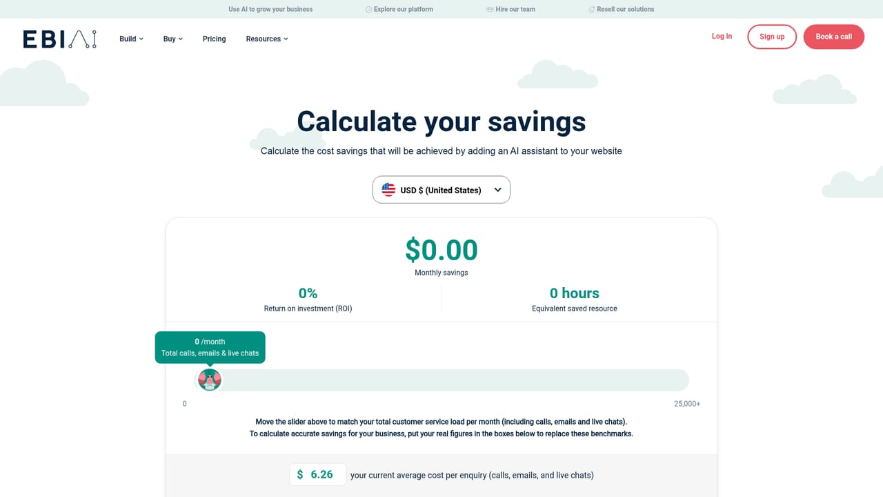 Ebi — Estimate the return before you build