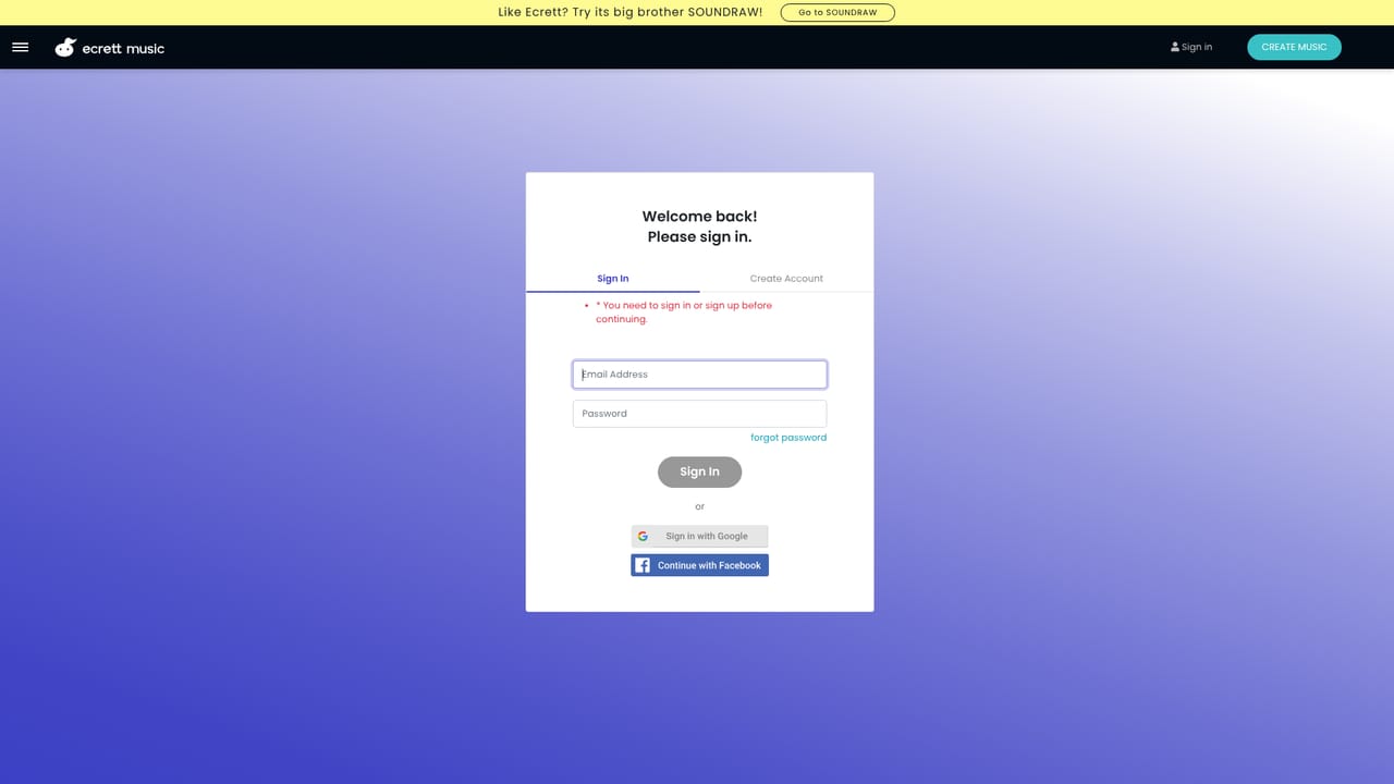 Ecrett Music — Pick a plan and download