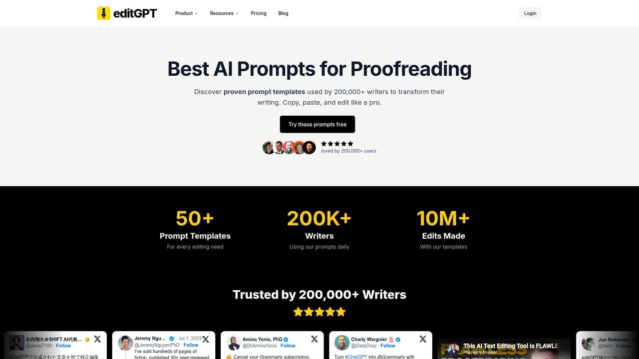 editGPT — Run a proofreading pass