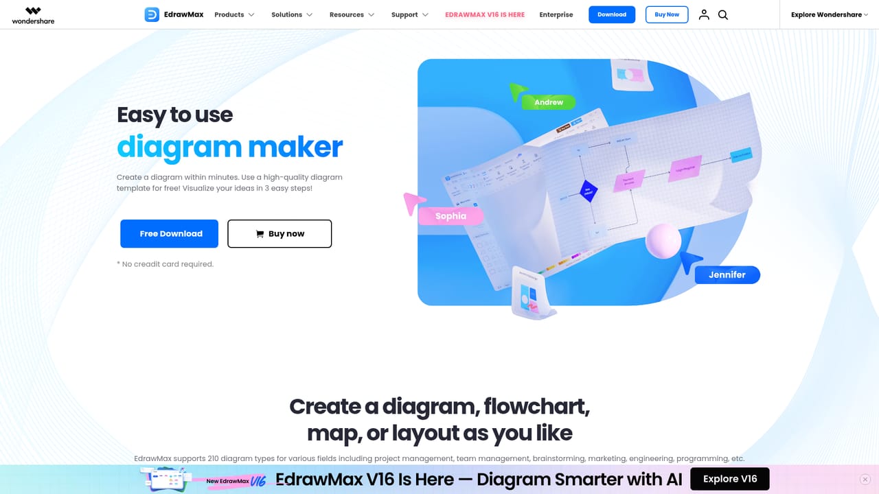 EdrawMax — Choose a diagram category