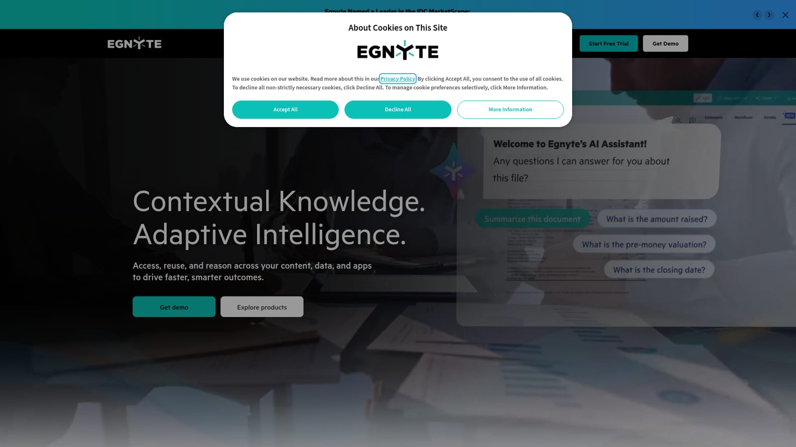 Egnyte — Request a demo