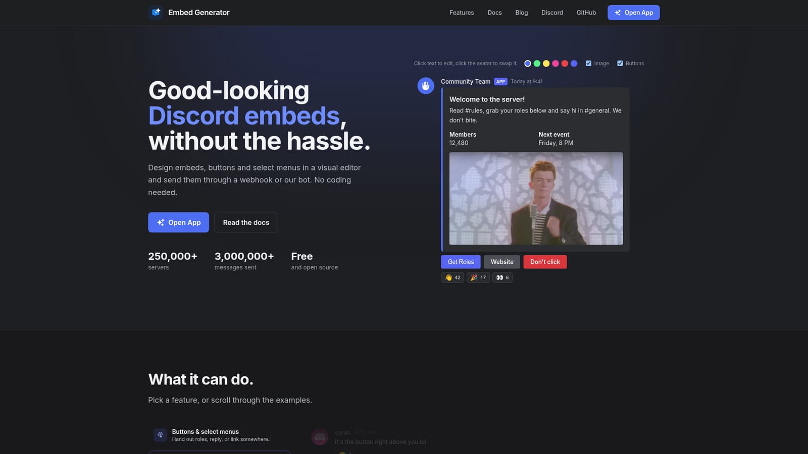 Open Source Scheduling Visualisation Embed Generator - AI Chat Bot Tool | aiwizard
