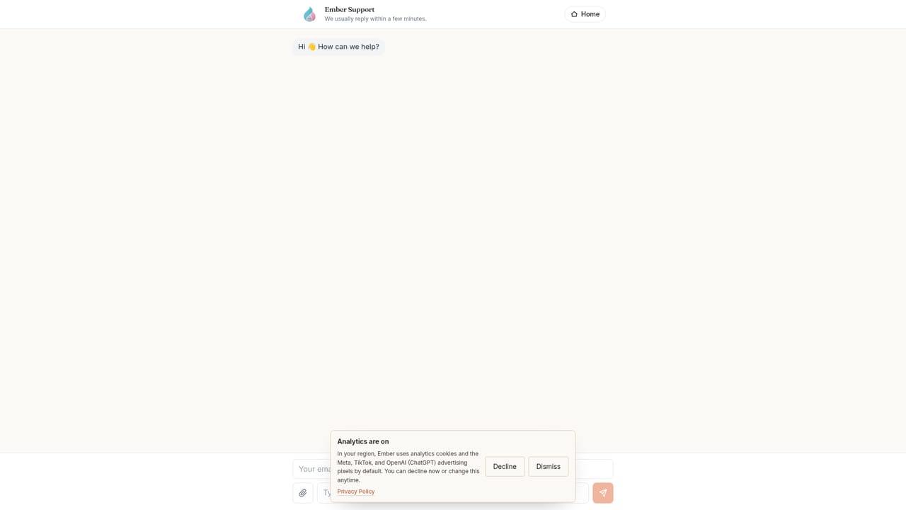 Ember — Talk to Keeper