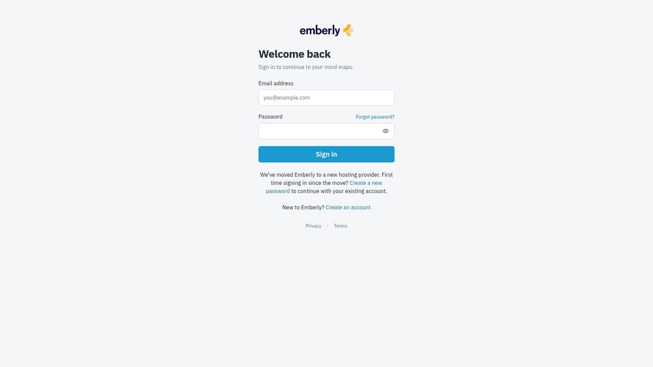 Emberly — Create a free account