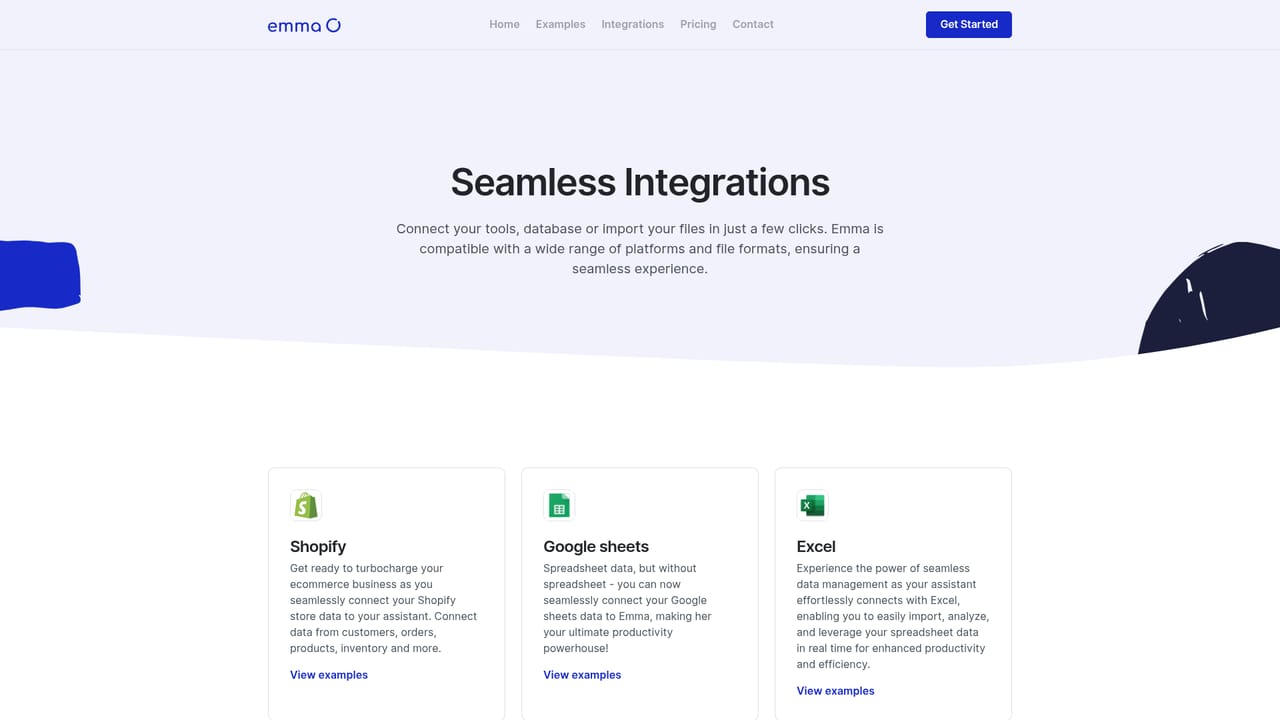 Emma AI — Connect data sources