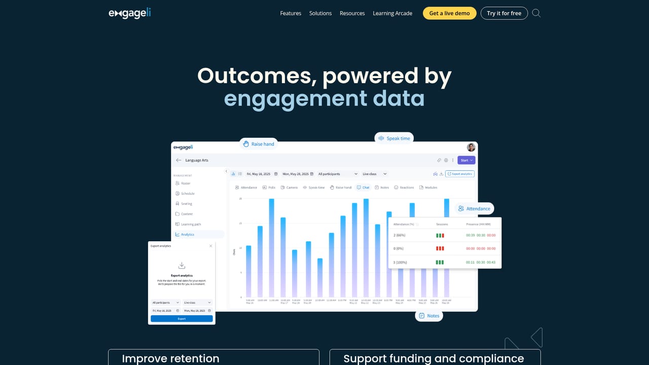 Engageli AI — Track engagement and follow up