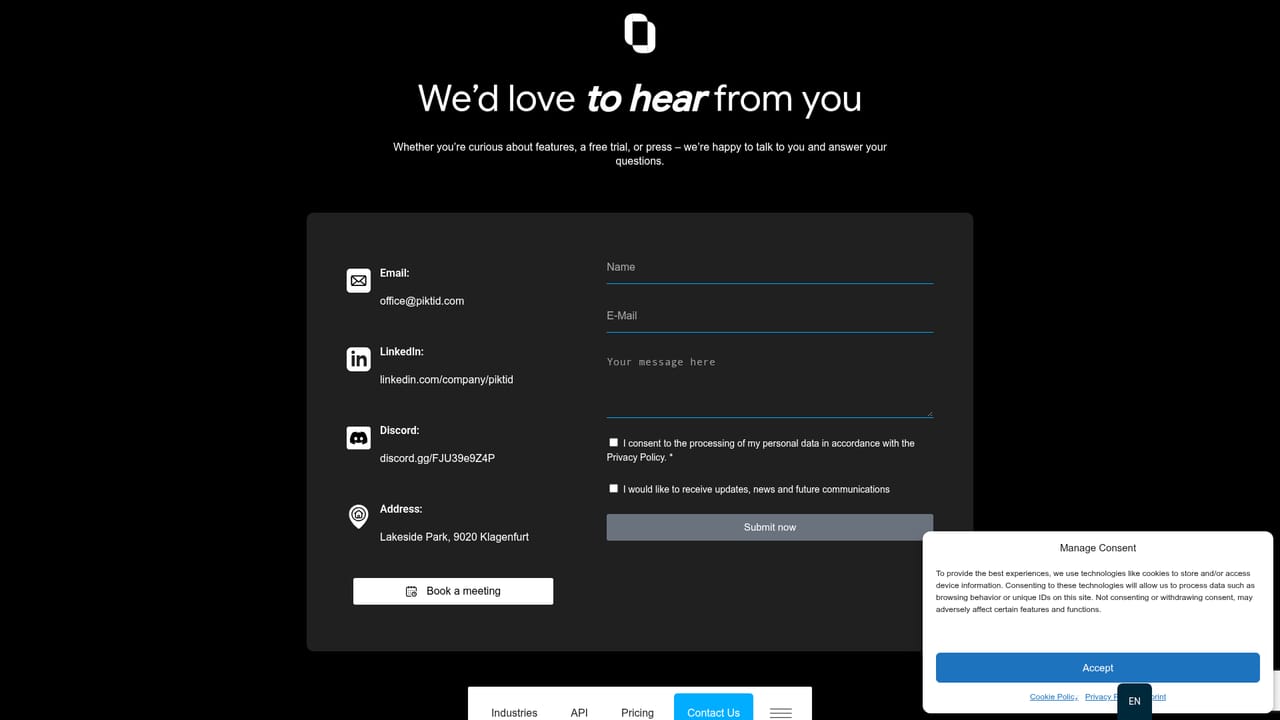 EraseID — Ask about API access for volume work