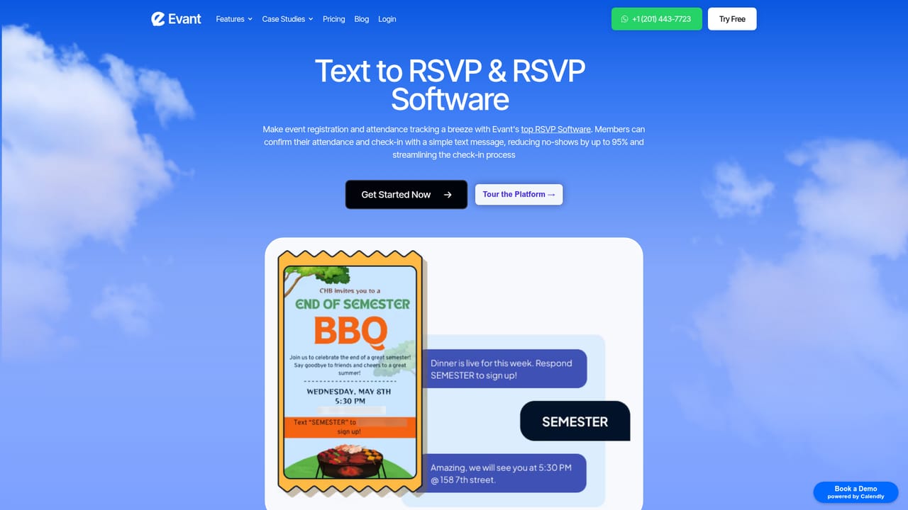 Evant — Review RSVPs and follow up