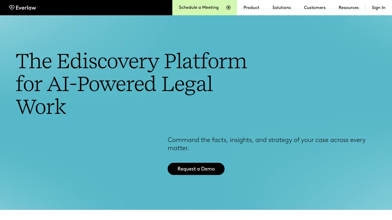Everlaw — Map discovery workflows to the platform
