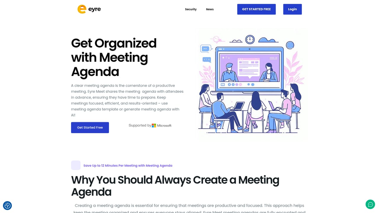 Eyre — Build the agenda