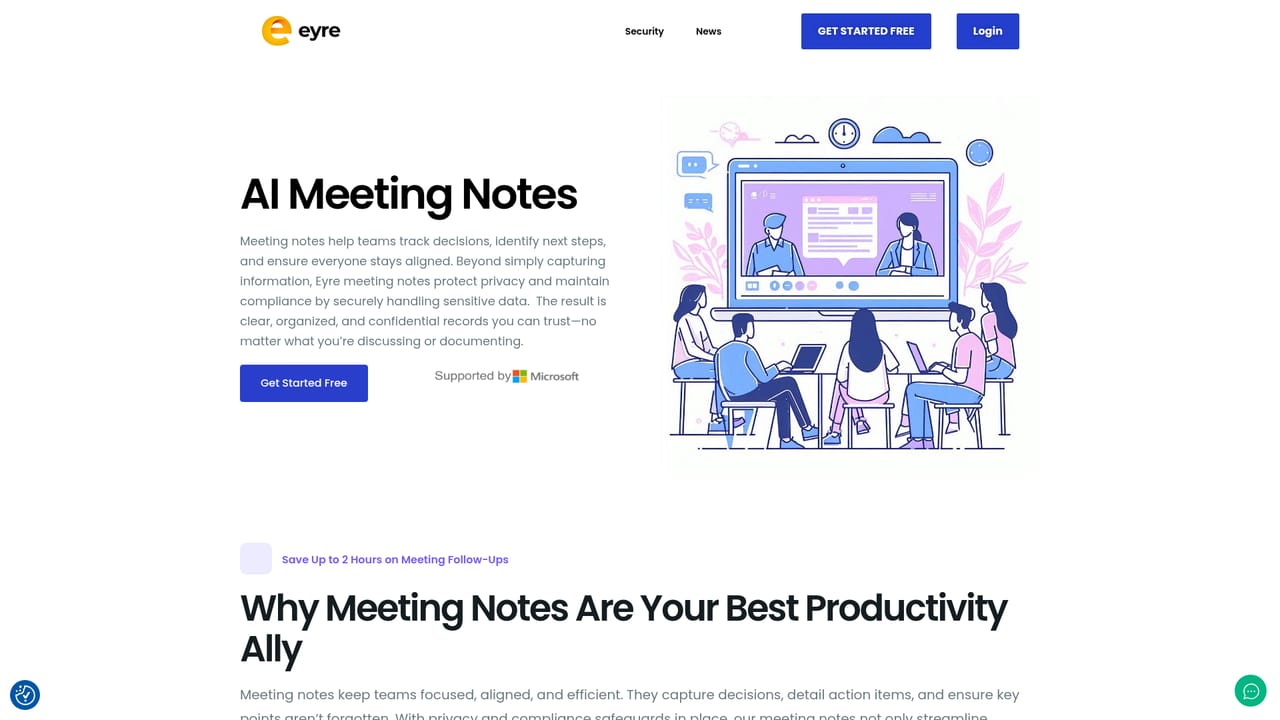 Eyre — Decide on AI and record