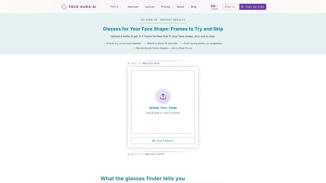 FaceAuraAI — Apply the recommendations to a purchase