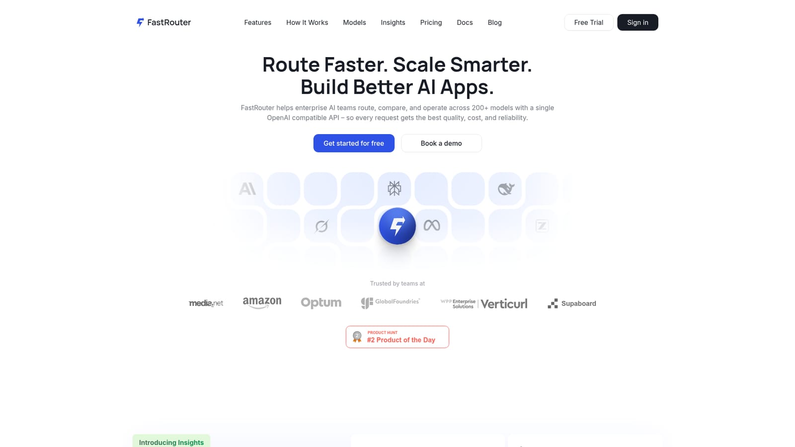 FastRouter — Claim free credits