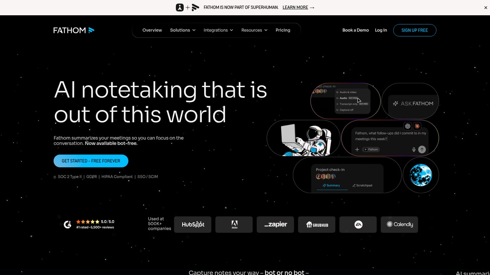 Fathom — Create a free Fathom account